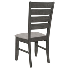 Dalila 6 Piece Rectangular Dining Table Set – Dark Grey