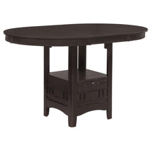 Lavon 5 Piece Oval Counter Height Extension Dining Set – Espresso