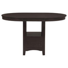 Lavon 5 Piece Oval Counter Height Extension Dining Set – Espresso