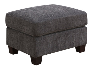 Ottoman - Gray - Wood