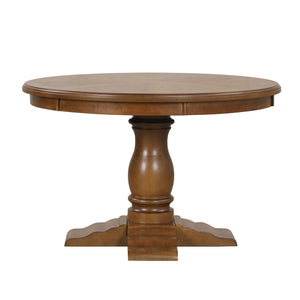 Sunset - 48" Round Dining Table - Brown