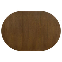 Jedda 5 Piece Oval Dining Table Set – Dark Walnut