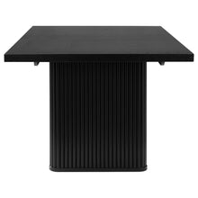 Catherine 7 Piece Rectangular Dining Table Set – Black