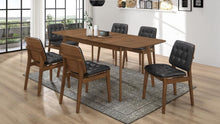 Redbridge Rectangular 7 Piece Dining Set – Natural Walnut