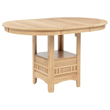 Lavon 5 Piece Oval Counter Height Extension Dining Set – Light Oak