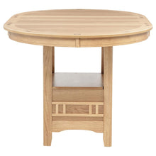 Lavon 5 Piece Oval Counter Height Extension Dining Set – Light Oak