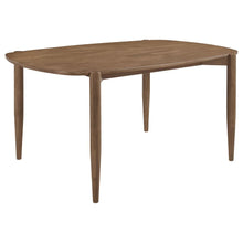 Dortch 7 Piece Oval Dining Set with Upholstered Chairs – Walnut