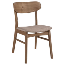 Dortch 7 Piece Oval Dining Set with Upholstered Chairs – Walnut