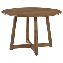 Dinah 5 Piece Round Solid Wood Dining Set – Walnut