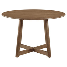 Dinah 5 Piece Round Solid Wood Dining Set – Walnut