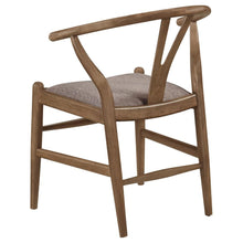 Dinah 5 Piece Round Solid Wood Dining Set – Walnut