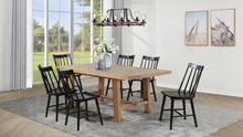 Middleton 7 Piece Extension Leaf Dining Set – Natural
