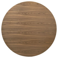 Crestmore 5 Piece 46-inch Round Wood Dining Table Set – Walnut