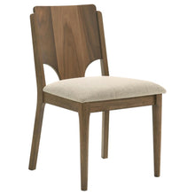 Crestmore 5 Piece 46-inch Round Wood Dining Table Set – Walnut