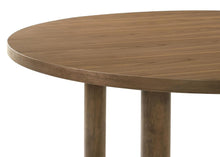 Crestmore 5 Piece 46-inch Round Wood Dining Table Set – Walnut