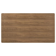 Crestmore 7 Piece Rectangular Dining Table Set – Walnut