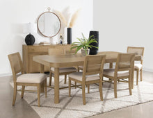 Arini 7 Piece Extension Leaf Dining Table Set – Sand Wash