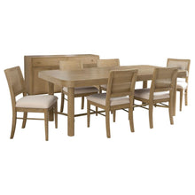 Arini 7 Piece Extension Leaf Dining Table Set – Sand Wash