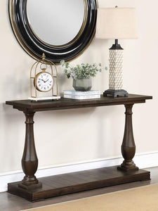 Walden - Rectangular Wood Entryway Console Table - Coffee