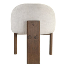Ouida - Side Chair (Set of 2) - Beige Linen & Brown