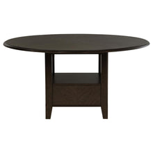 Twyla 5 Piece 60-inch Round Wood Dining Table Set – Dark Cocoa