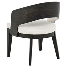 Leandro 7 Piece Round Dining Table Set – Burnished Black