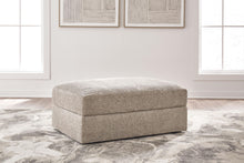 Nexora-Court - Oversized Accent Ottoman - Burlap
