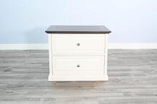 Carriage House - File Cabinet - Cottage White / Europen Dark