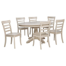 Orrison 7 Piece Oval 62-inch Extension Leaf Dining Set – Linen