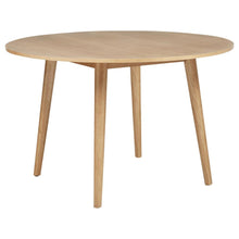 Andrews 5 Piece Round Dining Table Set – Light Ash