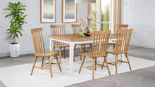 Andrews 7 Piece Rectangular Dining Set – Light Ash