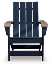 East Beach - Adirondack Chair - Black / Beige