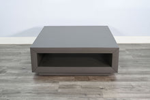 Modern Square Table With Open Storage