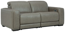 Correze - 2-Piece Power Reclining Sectional - Gray