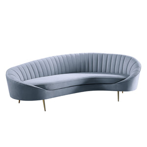 Ballard - Sofa - Light Gray Velvet