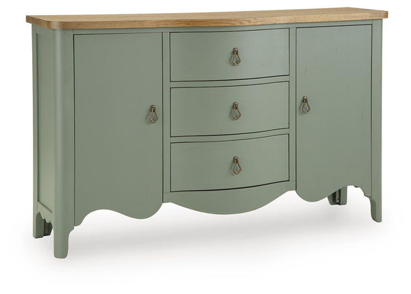 Actonville Accent Cabinet Antique Green