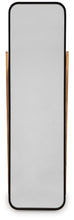 Bronick - Black / Brown - Floor Mirror