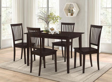 Gomez 5 Piece Rectangular Dining Table Set – Cappuccino