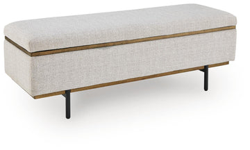 Dettaford Next-Gen Nuvella - Storage Bench - Stone