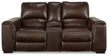 Alessandro - PWR REC Loveseat/Con/Adj HDRST - Walnut