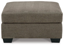 Mahoney - Oversized Accent Ottoman - Chocolate