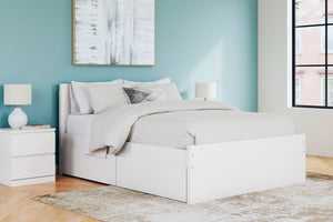 Onita - Panel Platform Bed With Storage