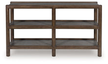 Kallenny - Sofa Table - Brown / Gray