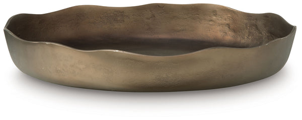 Wallmen Tray Champagne Gold Finish