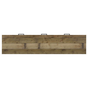 Ruston - 3-Drawer Weathered Pine TV Console