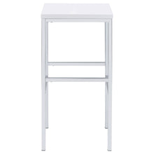 Natividad 5 Piece Pub Height Bar Table Set – White High Gloss