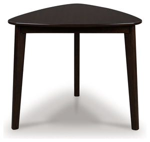 Mallenette - Merlot - Triangle Dining Room Table