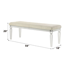 Tarian - Bench - Pearl White