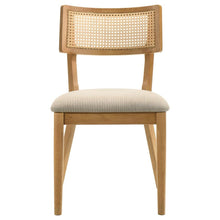 Fabra 7 Piece 79-inch Rectangular Dining Set – Honey / Wheat
