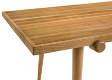 Fabra 7 Piece 79-inch Rectangular Dining Set – Honey / Wheat